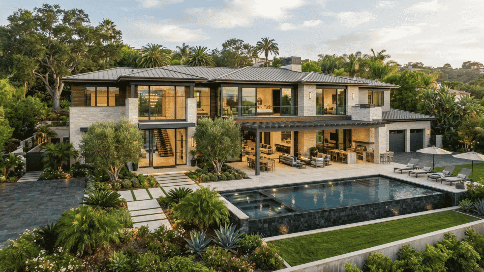 Luxury custom home with premium finishes, elegant architecture, and high-end residential features.
